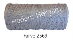 Tussah silke farve 2569 gråblå